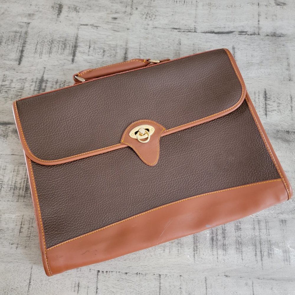 Vintage Briefcase Laptop Bag